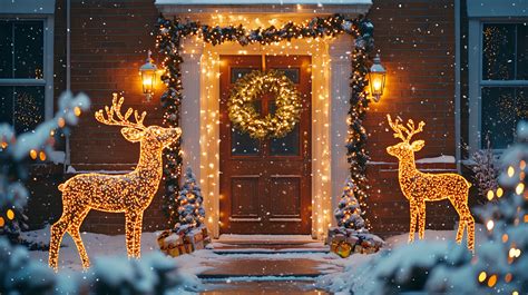 Cartes et schéma de décoration de Noël