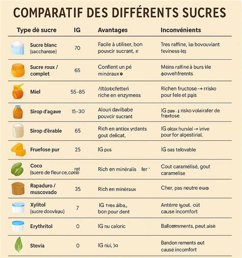 Diagramme comparant les poids et les formats des différents types de sucre en sachet individuel (4g stick, 5g bûchette, 2.5g morceau).