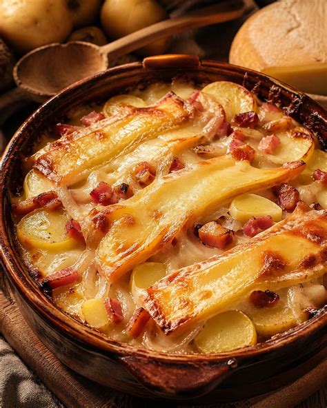 tartiflette plat gratiné au reblochon