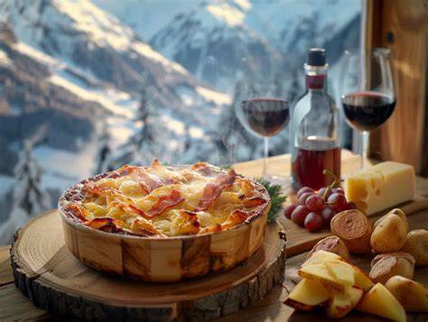 restaurant montagne tartiflette ambiance