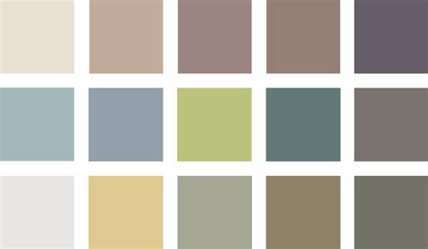 Palette de couleurs naturelles pour cuisine