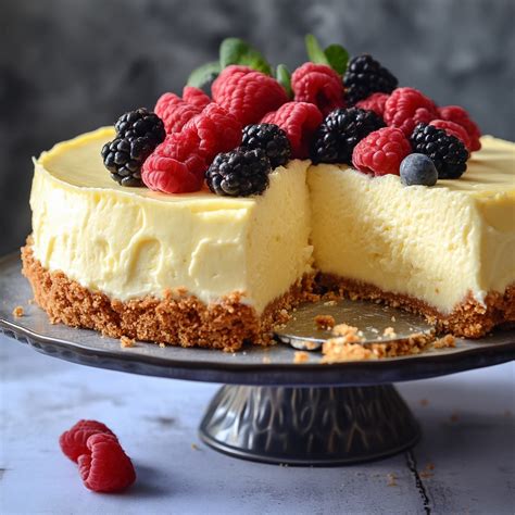 Préparation de la garniture au cheesecake
