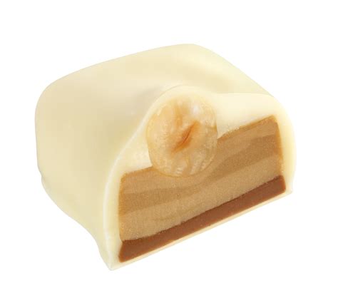 Gros plan sur la praline Manon Leonidas