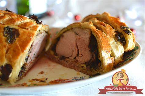 Filet mignon de veau en croûte feuilletée