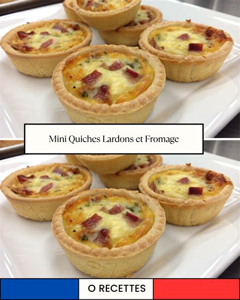 Des mini-quiches dorées et appétissantes dans un moule à muffins.