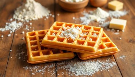 Infographie illustrant les composants d’une gaufre et la diffusion du sucre