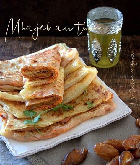 Msemen farci au poulet