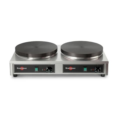 Crêpière électrique double