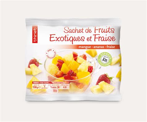 sachet de fruits surgelés