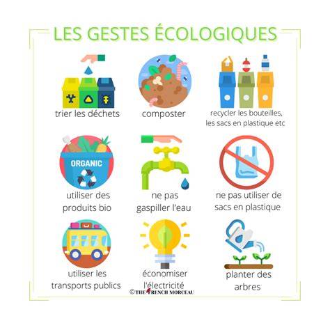 Schéma des alternatives écologiques et bonnes pratiques d’utilisation