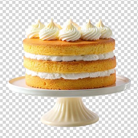 Couches de crème glacée dans un gâteau