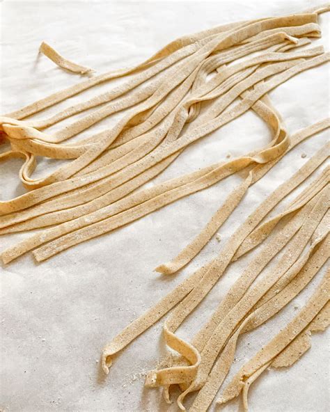 Pâtes fraîches sans oeuf