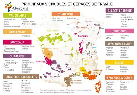 Carte des régions savoyardes et des cépages Jacquère et Altesse
