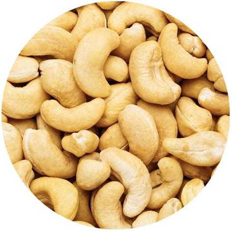 Noix de cajou crues et trempées