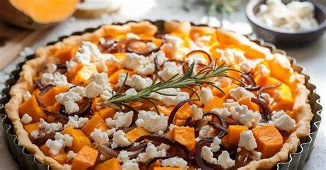 Images montrant les tartes gourmandes et les repas prêts à emporter