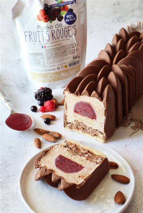Gamme de fruits rouges, chocolat et lait prêtes à l’emploi