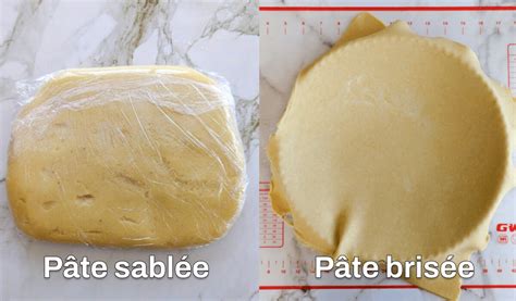 Pâte sablée étalée et découpée