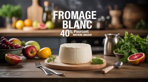 Fromage blanc 40% MG bon gestes en cuisine