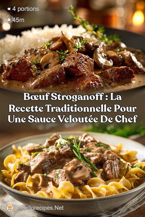 Préparation des ingrédients pour le Bœuf Stroganoff