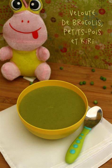 illustration velouté brocolis et kiri