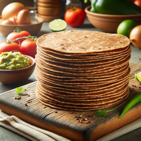 Infographie: étapes de préparation des tortillas de blé complet