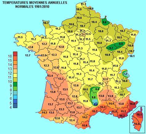Carte des temps et températures idéales pour gratin