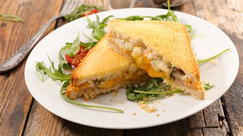 Croque-monsieur au fromage de chèvre