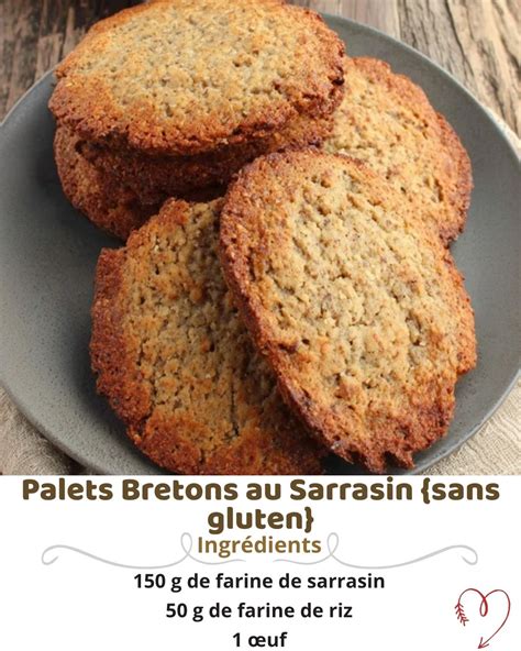 Palets bretons au sarrasin