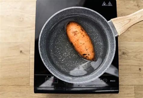 Schéma des modes de cuisson de la patate douce