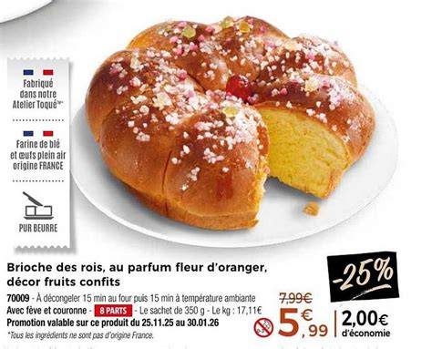 image brioche vendéenne dorée, parfum fleur d’oranger