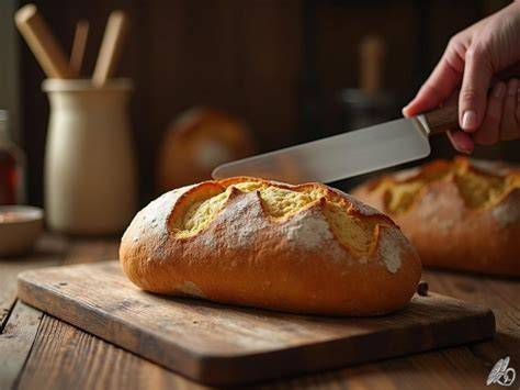 grignage du pain, lame faisant une entaille