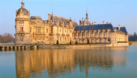 Le Château de Chantilly, dans l'Oise, France
